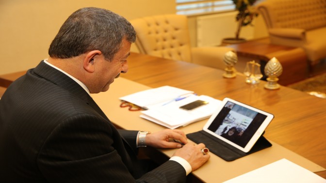 BAŞKAN KARABACAKLA HER DAİM YÜZ YÜZE