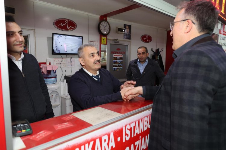 Başkan Savran'dan terminal ziyareti -