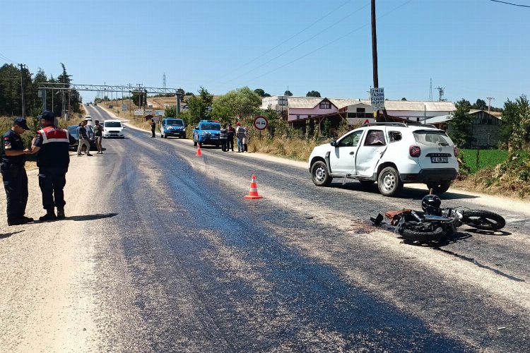 Bilecik’te trafik kazası: 1 yaralı -