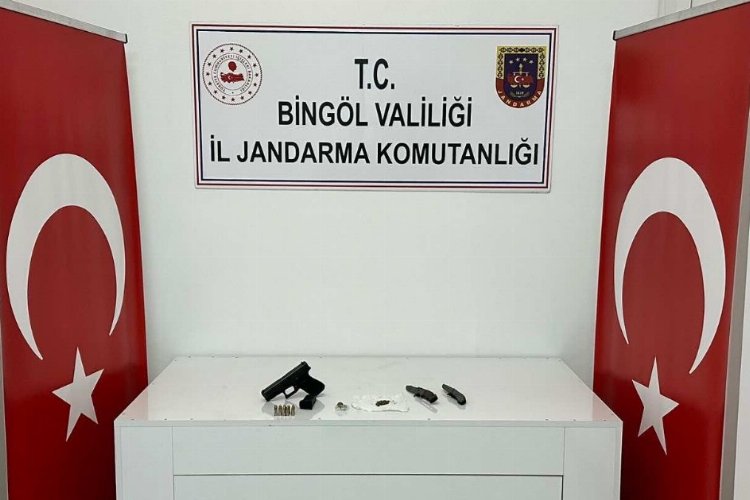Bingöl’de uyuşturucu ve silah ele geçirildi -