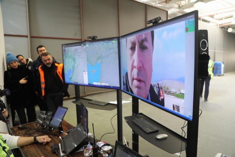 Bodrum'dan deprem bölgesine kesintisiz iletişim -