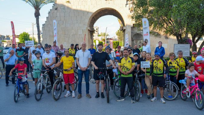 Boltaç Dünya Bisiklet Gününde Pedal Çevirdi