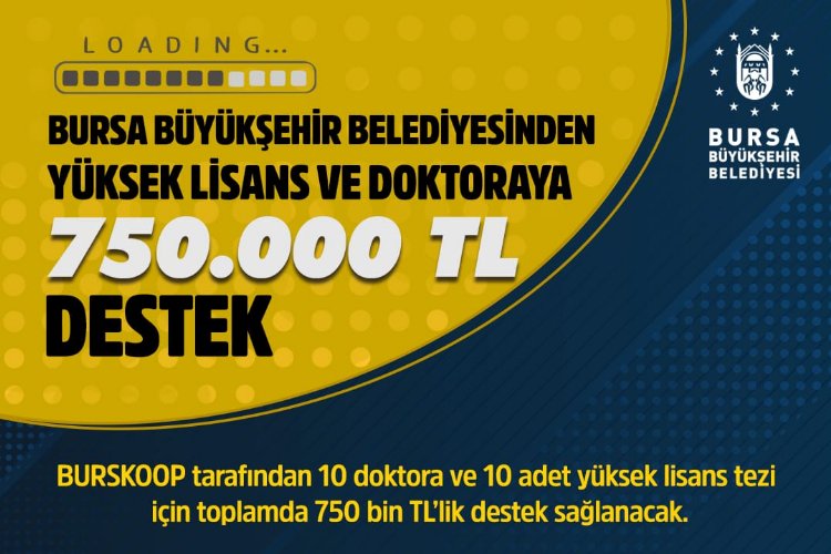 Bursa Büyükşehir 'burs'ta çıtayı yükseltti! -