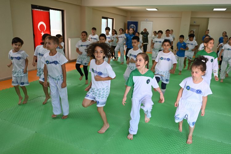 Bursa'da çocuklara sportif tatil -