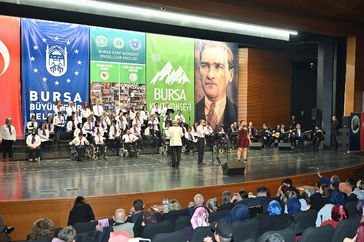 Bursa'da Engelliler Meclisi’nden ‘Bahara merhaba’ konseri -