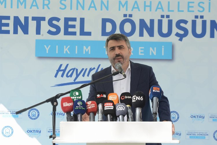 Bursa'da kentsel dönüşümde 'Yıldırım' hamle -