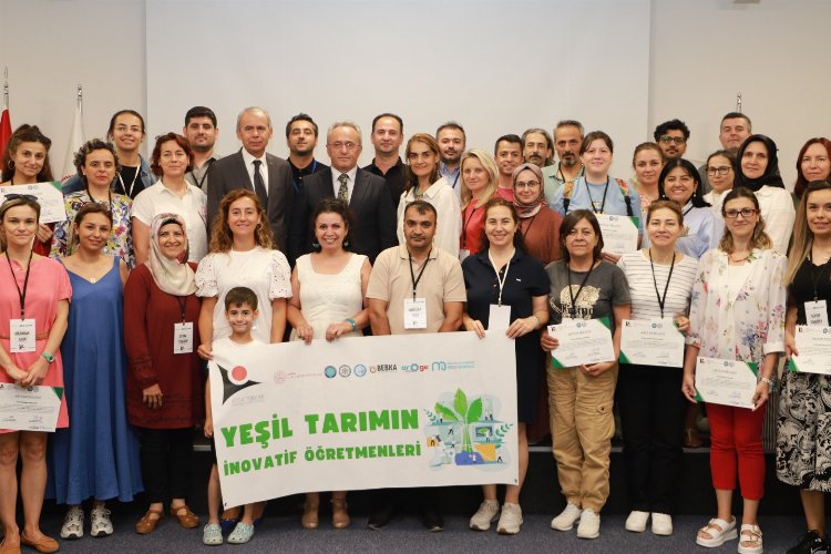 Bursa'da öğretmenlere sürdürülebilir tarım eğitimi -