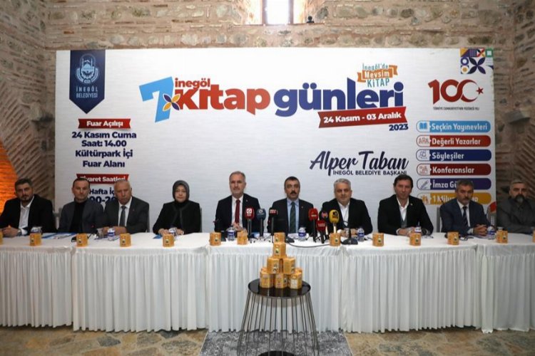 Bursa İnegöl 7. Kitap Günleri'ne hazırlanıyor -