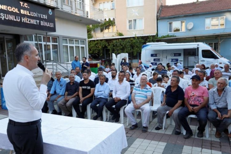 Bursa İnegöl Belediyesi 'Kurşunlu Mahallesi' ile buluştu -