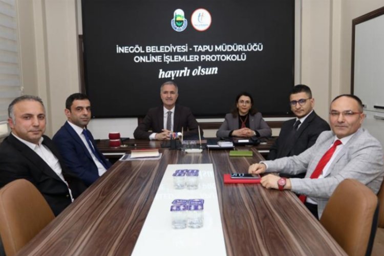 Bursa İnegöl Belediyesi'nden vatandaşın işini kolaylaştıran imza -