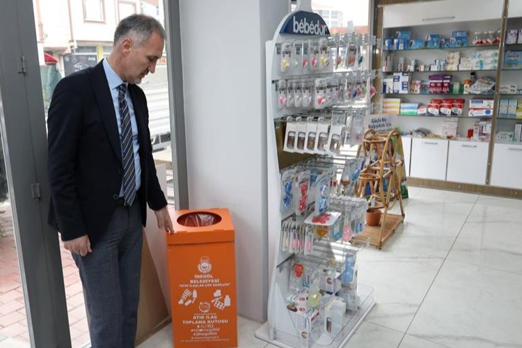 Bursa İnegöl'de 'Atık İlaç' noktaları oluşturuluyor -