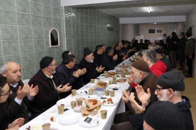 Bursa İnegöl'de 'Bereket Sofrası' kuruldu -