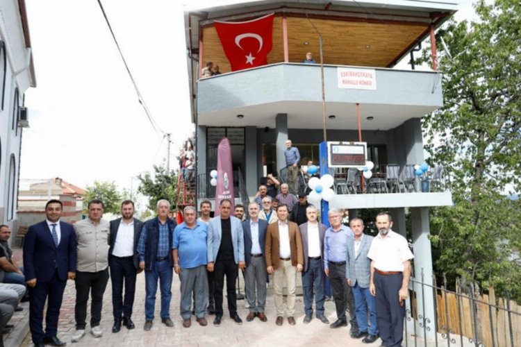 Bursa İnegöl'de Eski Bahçekaya konağına kavuştu -