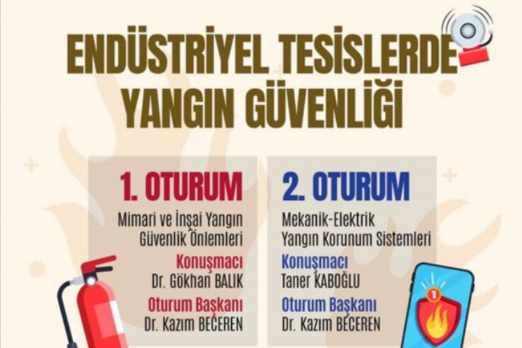 Bursa İnegöl'den 'yangın güvenliği' semineri -