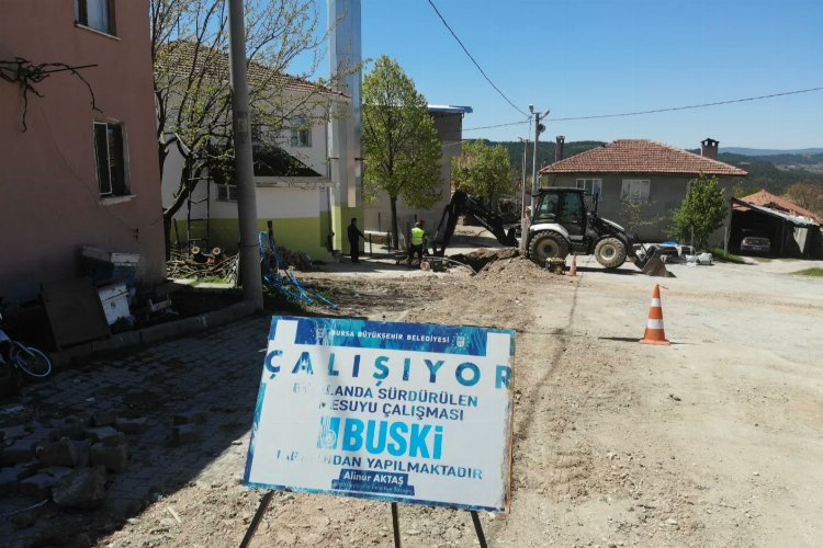 Bursa Keles'te Kirazlı'nın altyapısına neşter -