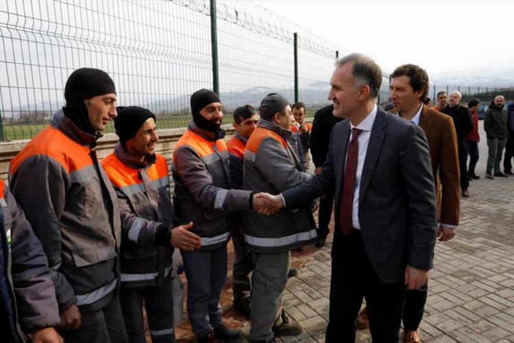 Bursa İnegöl Belediyesi Temizlik İşleri İdari Binasını hizmete girdi -