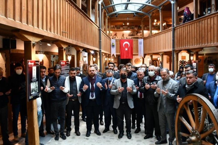 Bursa İnegöl'de Sultan Abdülhamid Han sergisi dualarla açıldı -