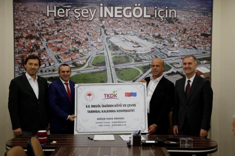 Bursa İnegöl için 3 bin ton kapasiteli 'soğuk' imza