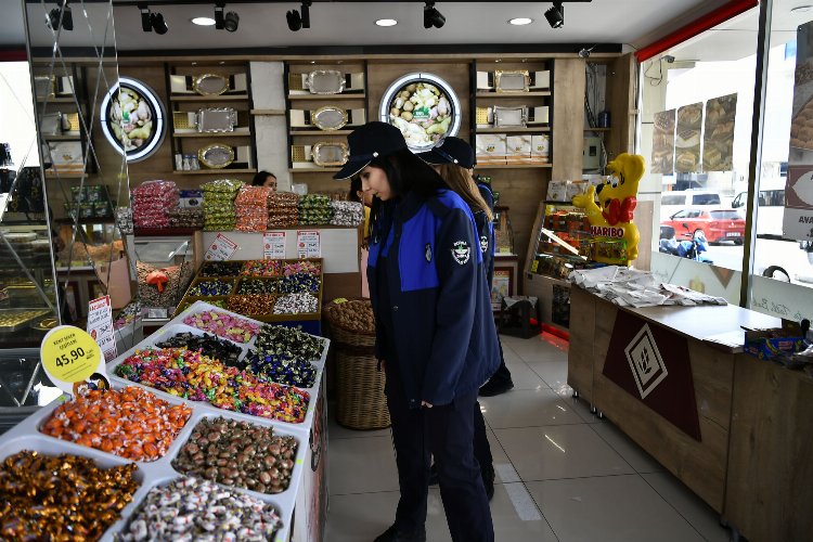 Bursa Osmangazi'de tatlıcılara bayram denetimi -