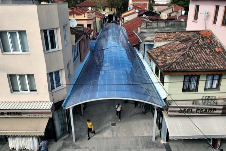 Bursa Yenişehir çarşısına konfor geliyor -