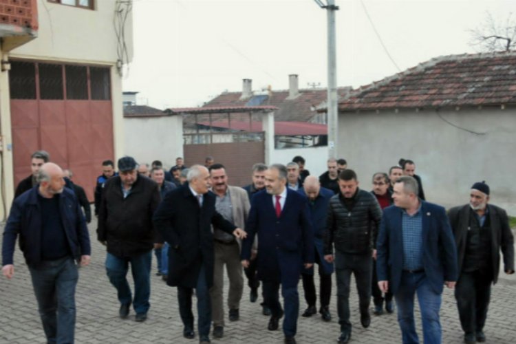 Bursa Yenişehir'de Çiçeközü'nün altyapısı sil baştan -