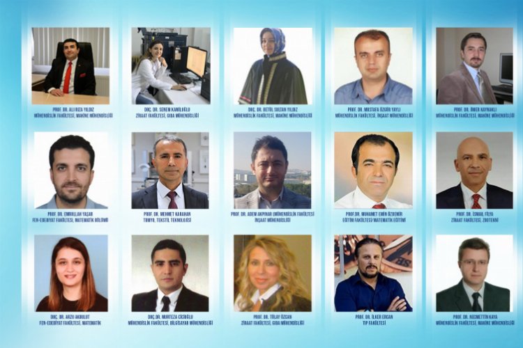 BUÜ’lü 15 akademisyen dünya listesinde -