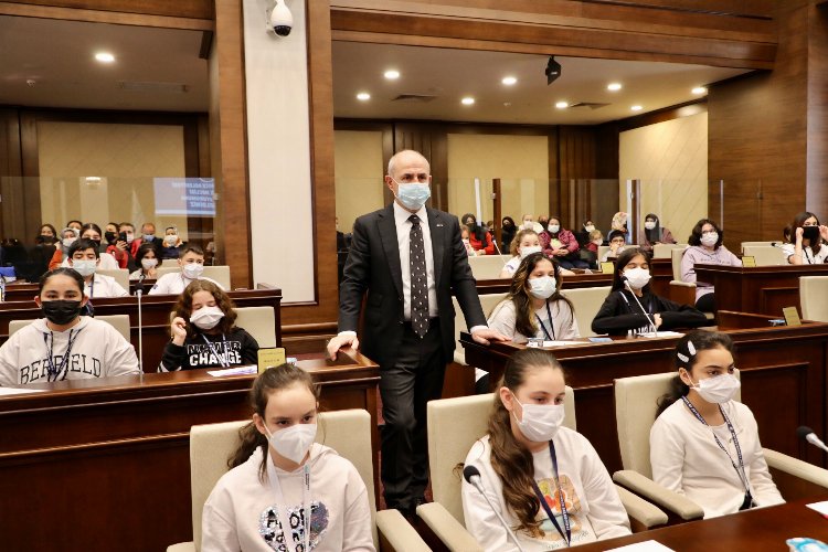 Büyükçekmece Çocuk Meclisi’nden Ukraynalı çocuklara destek -