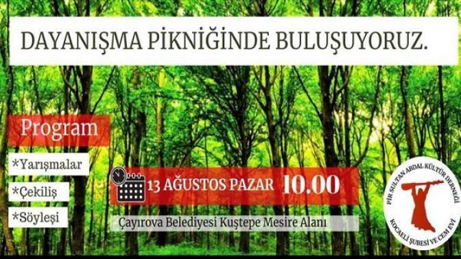 Canlar Pikniğe Davet Etti