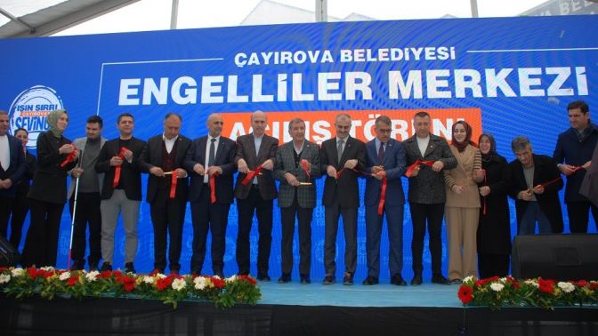 Çayırova Belediyesi Engelliler Merkezi hizmete açıldı