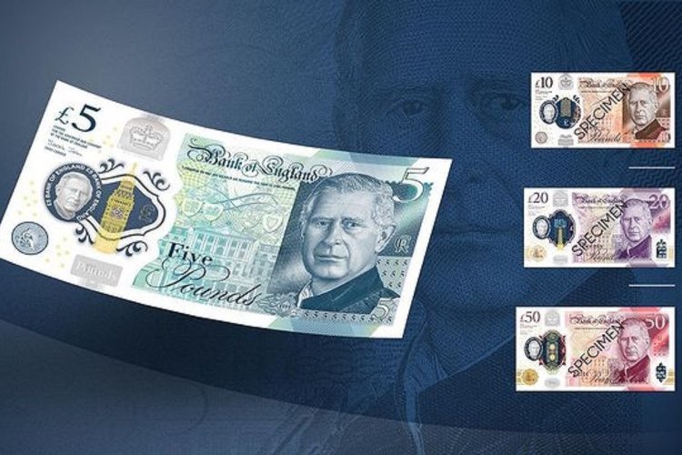 Charles artık 'Sterlin'in yeni yüzü -