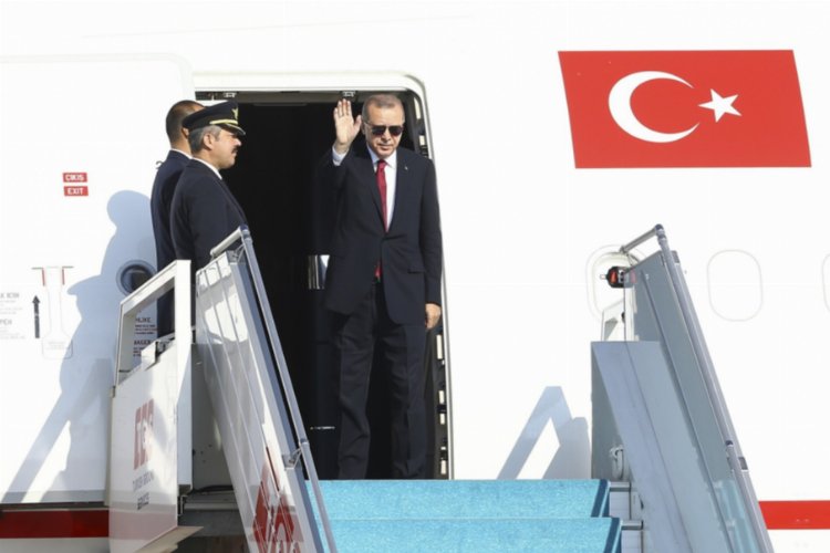 Cumhurbaşkanı Erdoğan BAE'ye gitti -
