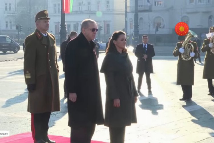 Cumhurbaşkanı Erdoğan Macaristan'da -