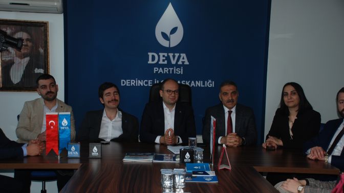 DEVA Derince’de Esnafı Ziyaret Etti