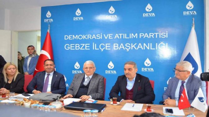 DEVA’lı Altun, Gebze'de gazetecilerle buluştu