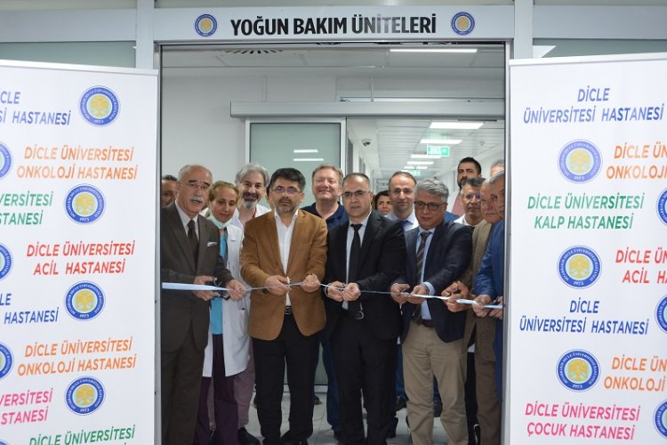 Dicle Üniversitesi'nde yeni yoğun bakım ünitesi açıldı -