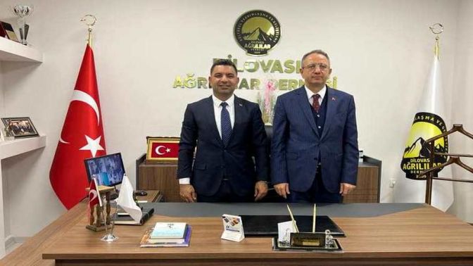 Dilovası Ağrılılar Kaymakam Kubilay’ı ağırladı