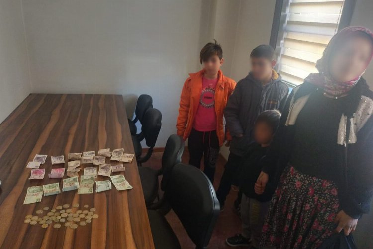 Düzce'de duygu sömürüsüne çocuklarını alet etti! -