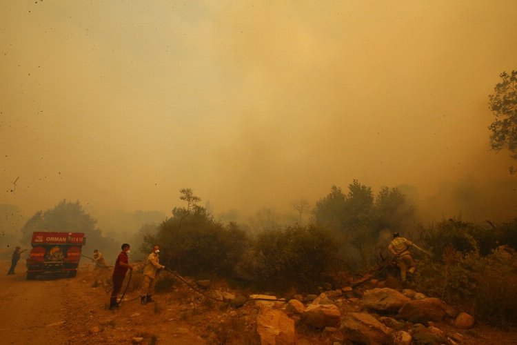 Düzce'den Çanakkale'ye takviye ekip çıktı -