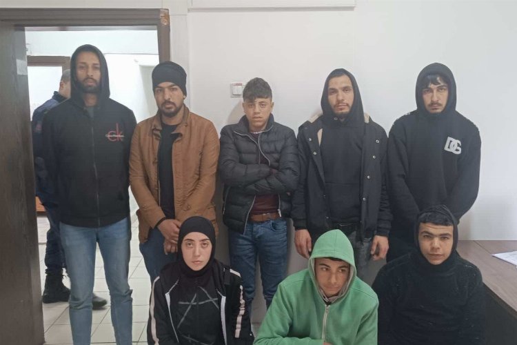 Edirne'de 11 göçmen yakalandı -