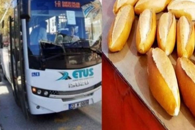 Edirne'de ekmek ve ulaşıma zam kapıda! -