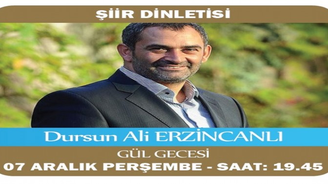 EN GÜZEL ŞİİRLERİNİ DARICADA SESLENDİRECEK