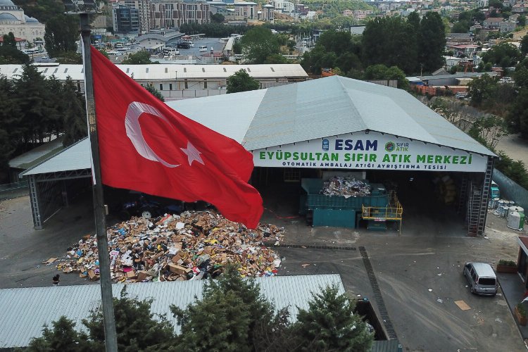 Eyüpsultan'da 'sıfır atık'lar otomatik ayrıştırılacak -