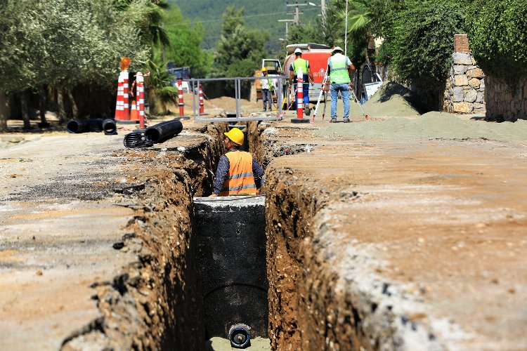 Fethiye’nin kanalizasyon hatları tamam -
