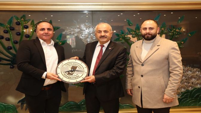 Gazeteciler Büyükgöz’e konuk oldu