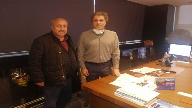 Gazetemizden Dr. Hakan Höbeke Geçmiş Olsun Ziyareti