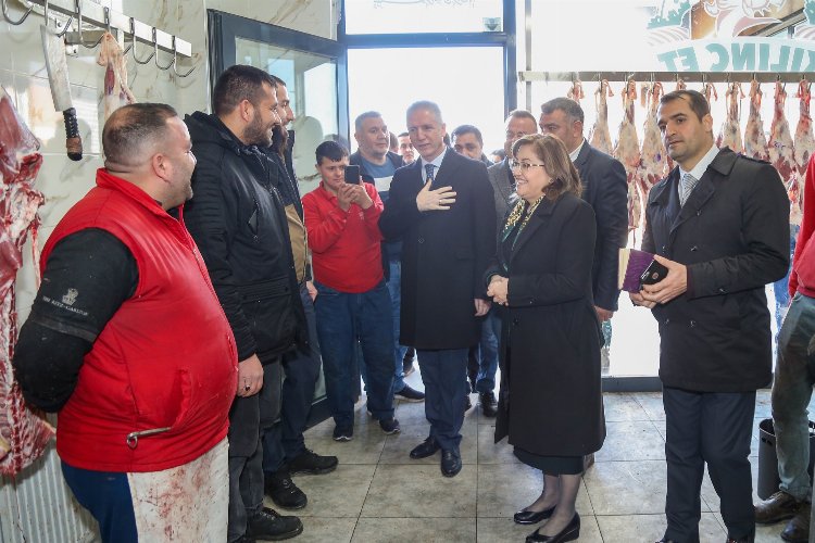 Gaziantep Et Borsası ve Et Hali'ne ziyaret -