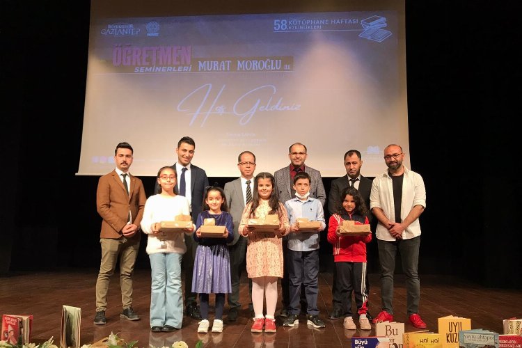 Gaziantep'te Kütüphane Haftası kutlanıyor -
