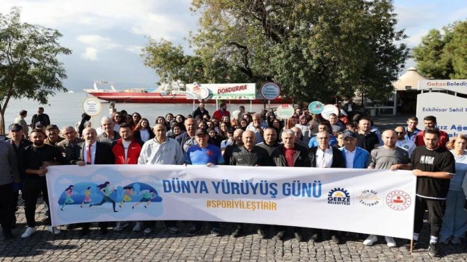 Gebze’de Dünya Yürüyüş Günü Etkinliği
