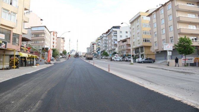 Gebze Gençlik Caddesi daha konforlu oldu