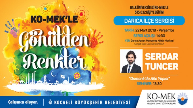 GÖNÜLDEN RENKLER” DARICA’DA BAŞLADI